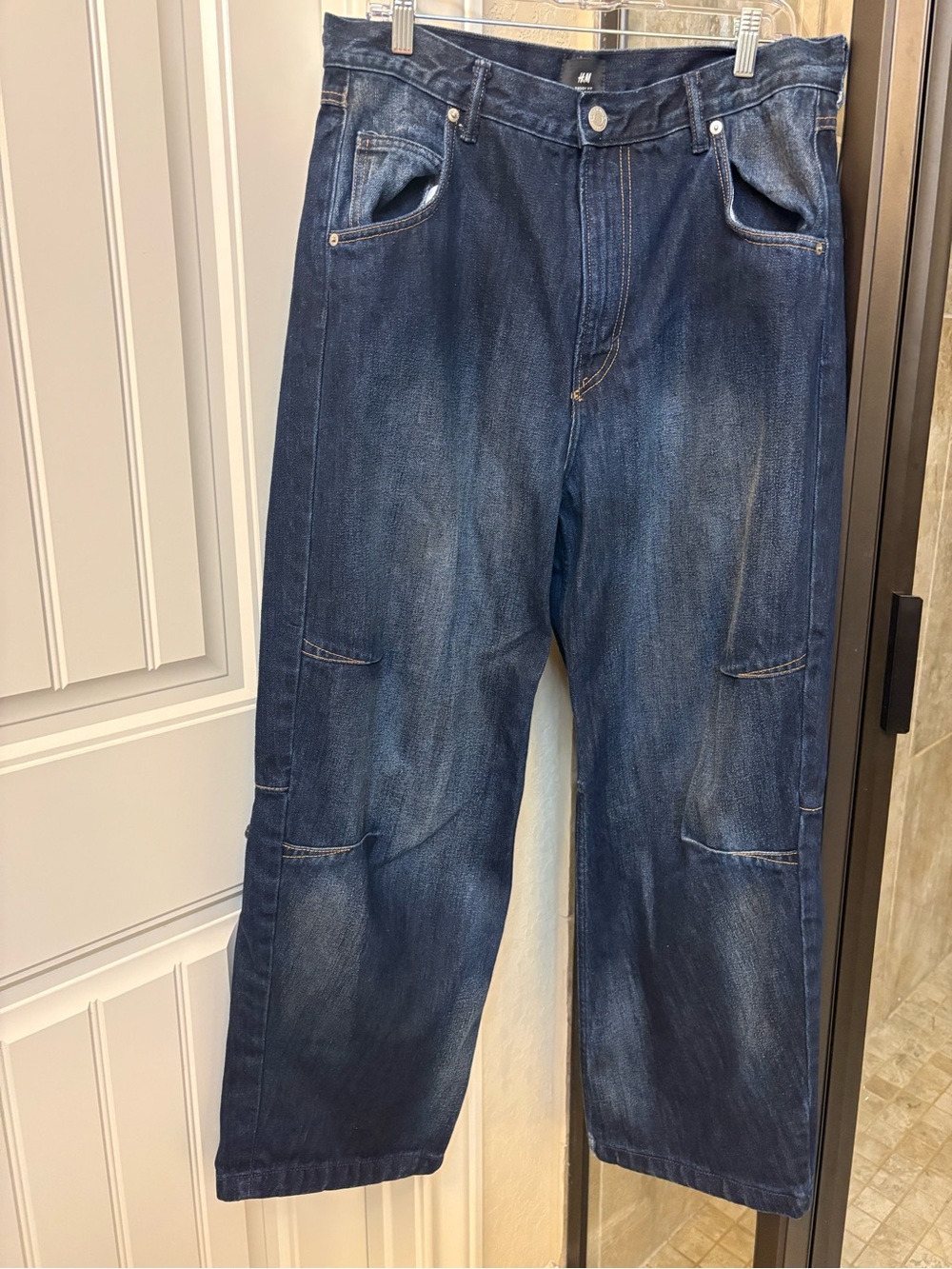 H&M Men’s Indigo baggy  Jeans